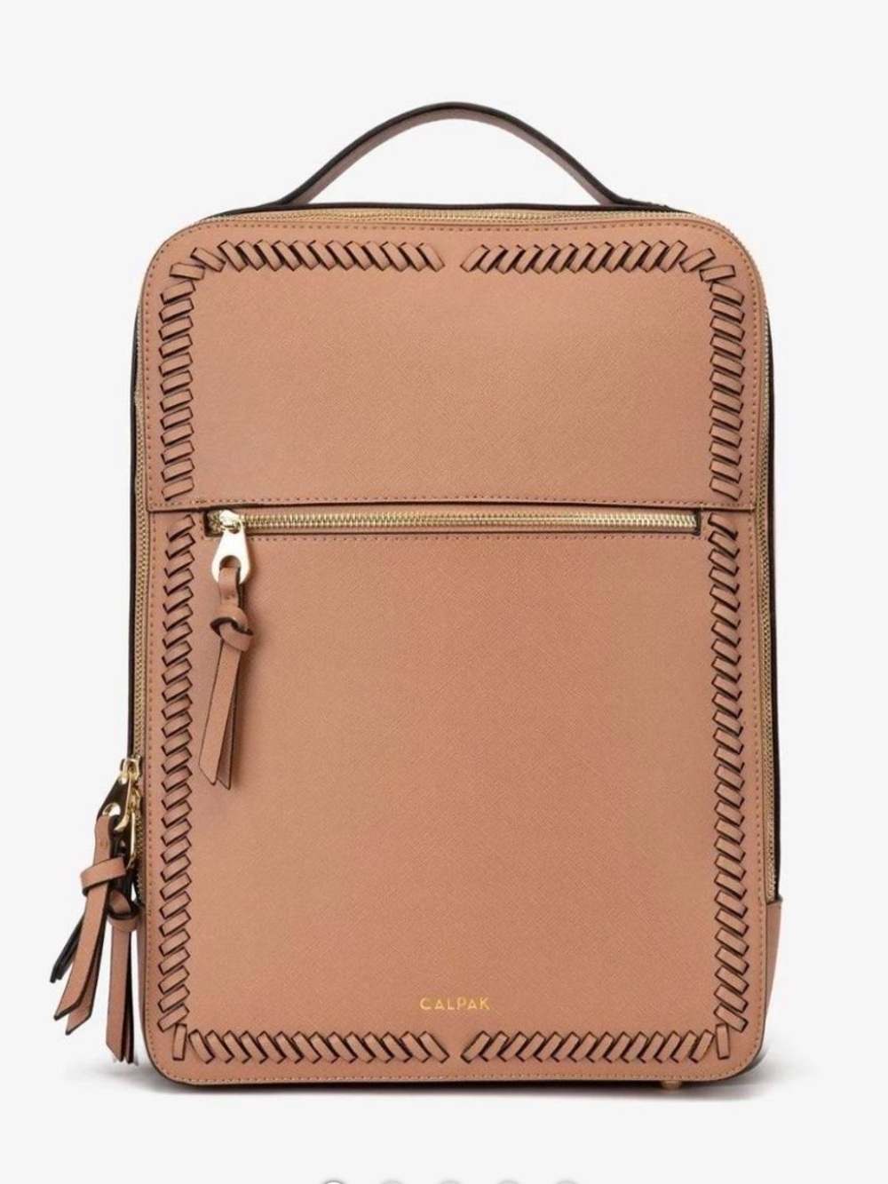 Calpak Kaya 15 inch Laptop Backpack in Caramel